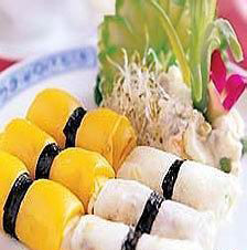 沙律海鲜卷的简单做法_沙律海鲜卷怎么做最好吃？