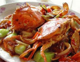 姜葱炒花蟹的简单做法_姜葱炒花蟹怎么做最好吃？