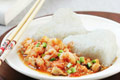 香菇虾仁滑蛋烩饭的简单做法_香菇虾仁滑蛋烩饭怎么做最好吃？