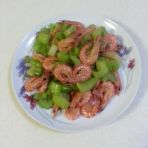 西芹炒斑节虾怎么做好吃_西芹炒斑节虾的做法